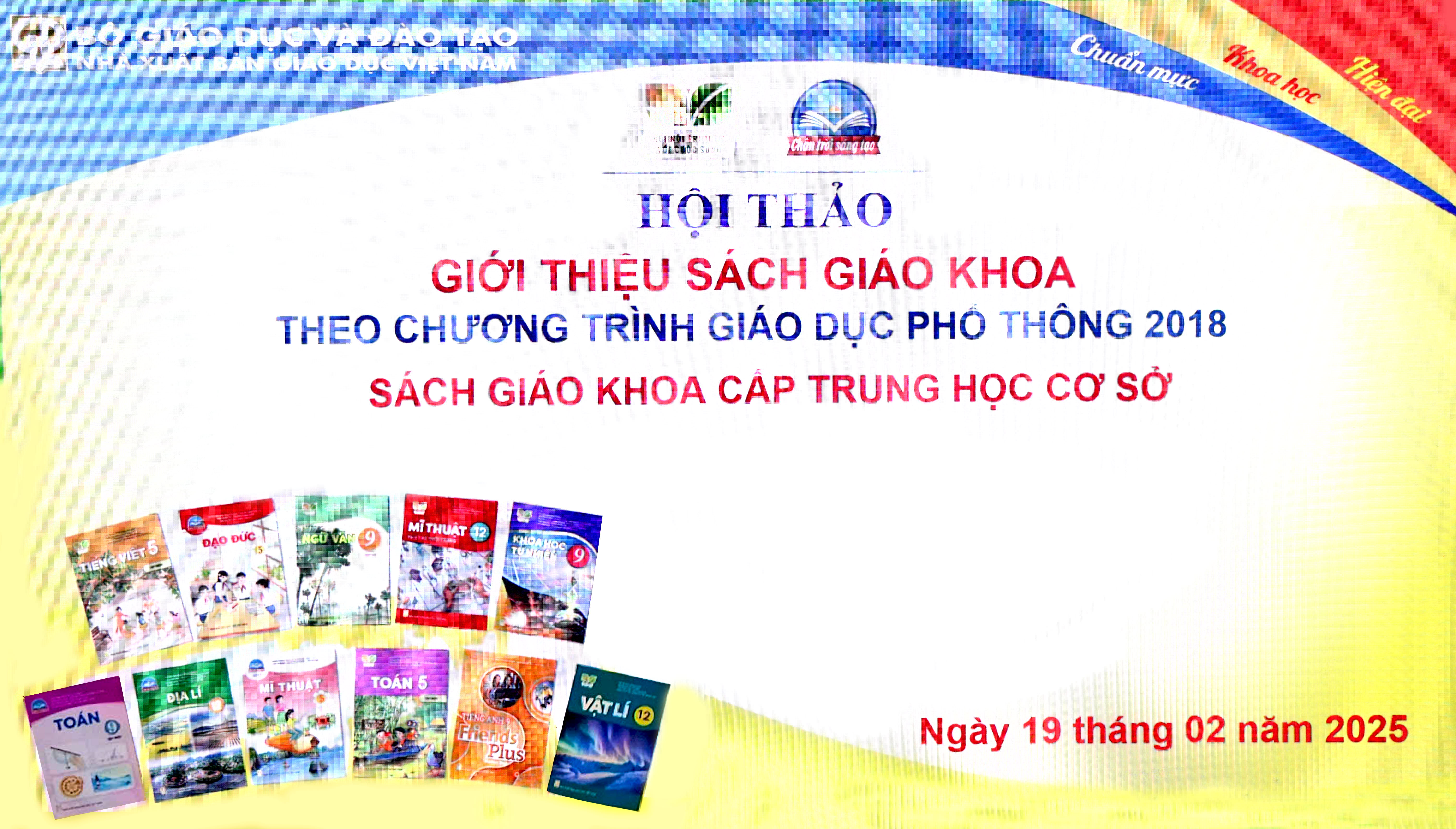 Hội thảo giới thiệu sách giáo khoa theo Chương trình giáo dục phổ thông 2018