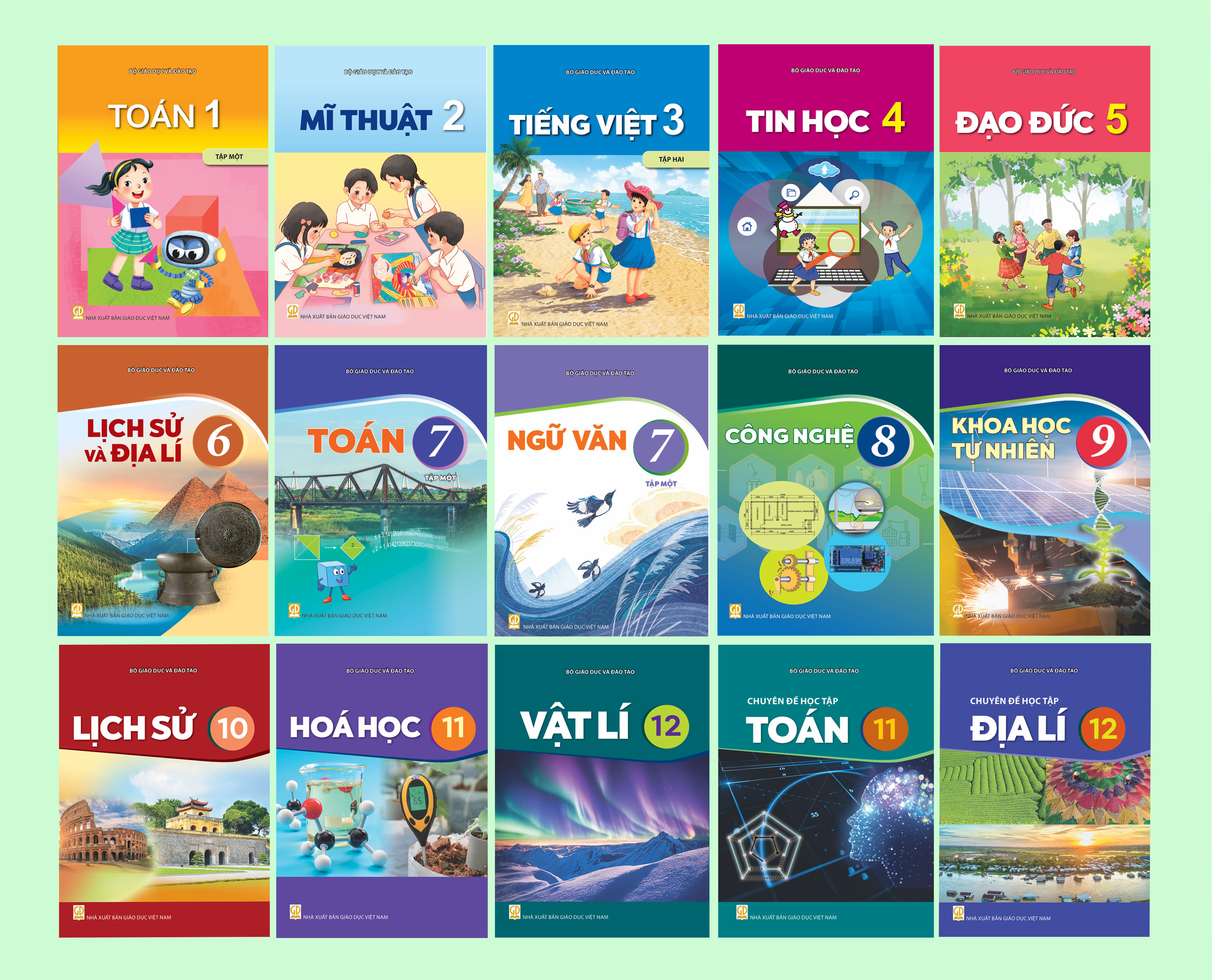 NHÀ XUẤT BẢN GIÁO DỤC VIỆT NAM THÔNG BÁO  VỀ VIỆC SỬ DỤNG SÁCH GIÁO KHOA NĂM HỌC 2026-2027