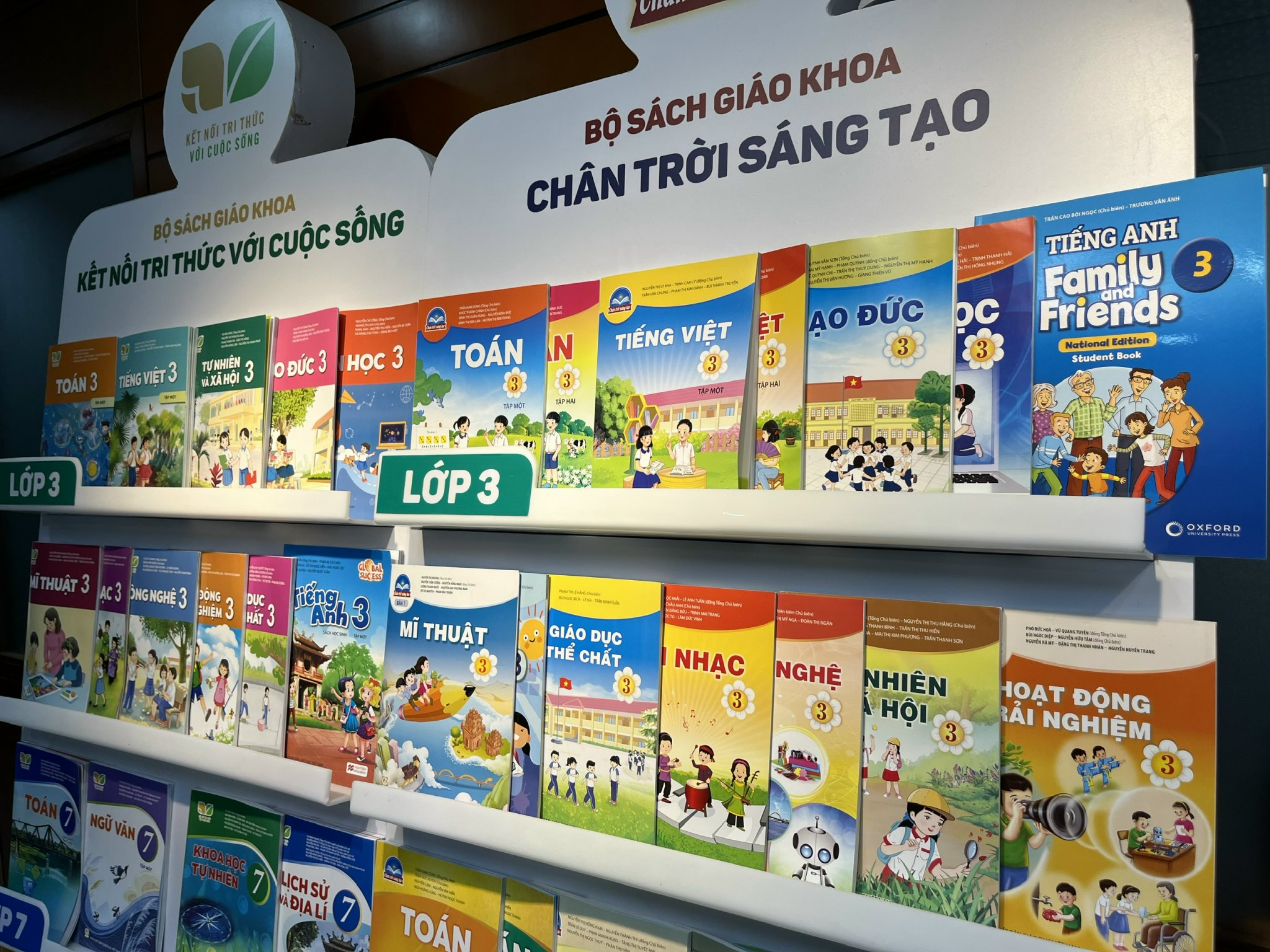 HỘI THẢO GIỚI THIỆU SÁCH GIÁO KHOA VÀ THIẾT BỊ GIÁO DỤC LỚP 3, 7, 10