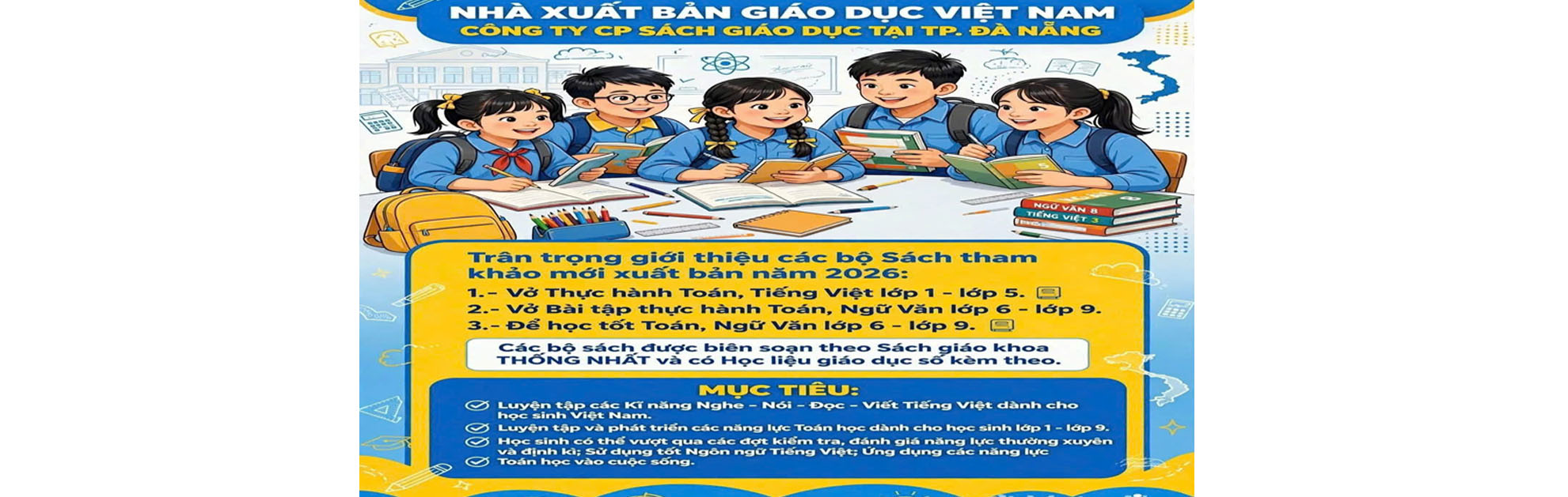 Ba bộ sách tham khảo mới dành cho học sinh lớp 1–9