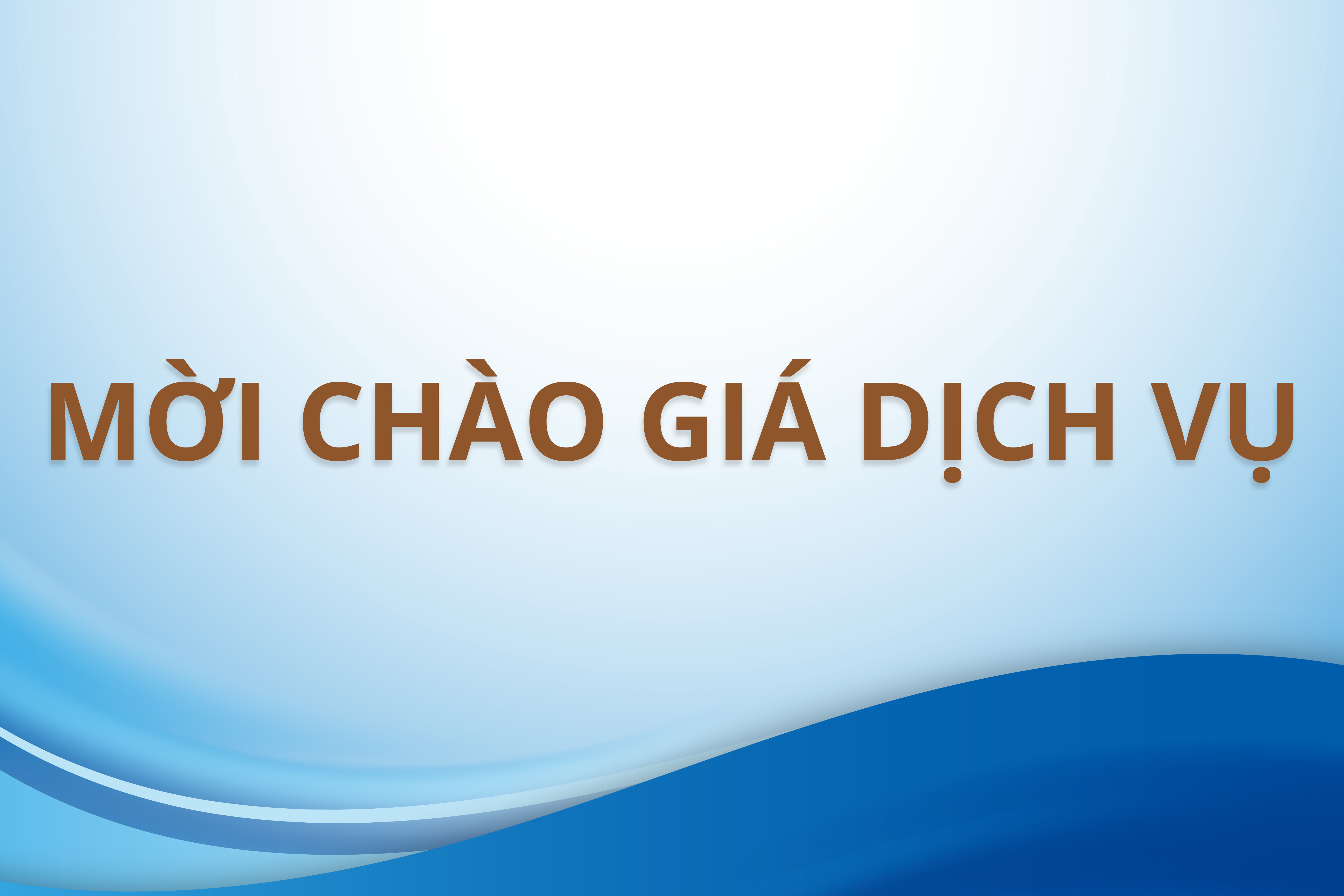 Thư mời chào giá dịch vụ Về việc cung cấp dịch vụ kiểm soát, quản lý dịch hại, phun diệt côn trùng cho tòa nhà 81 Trần Hưng Đạo