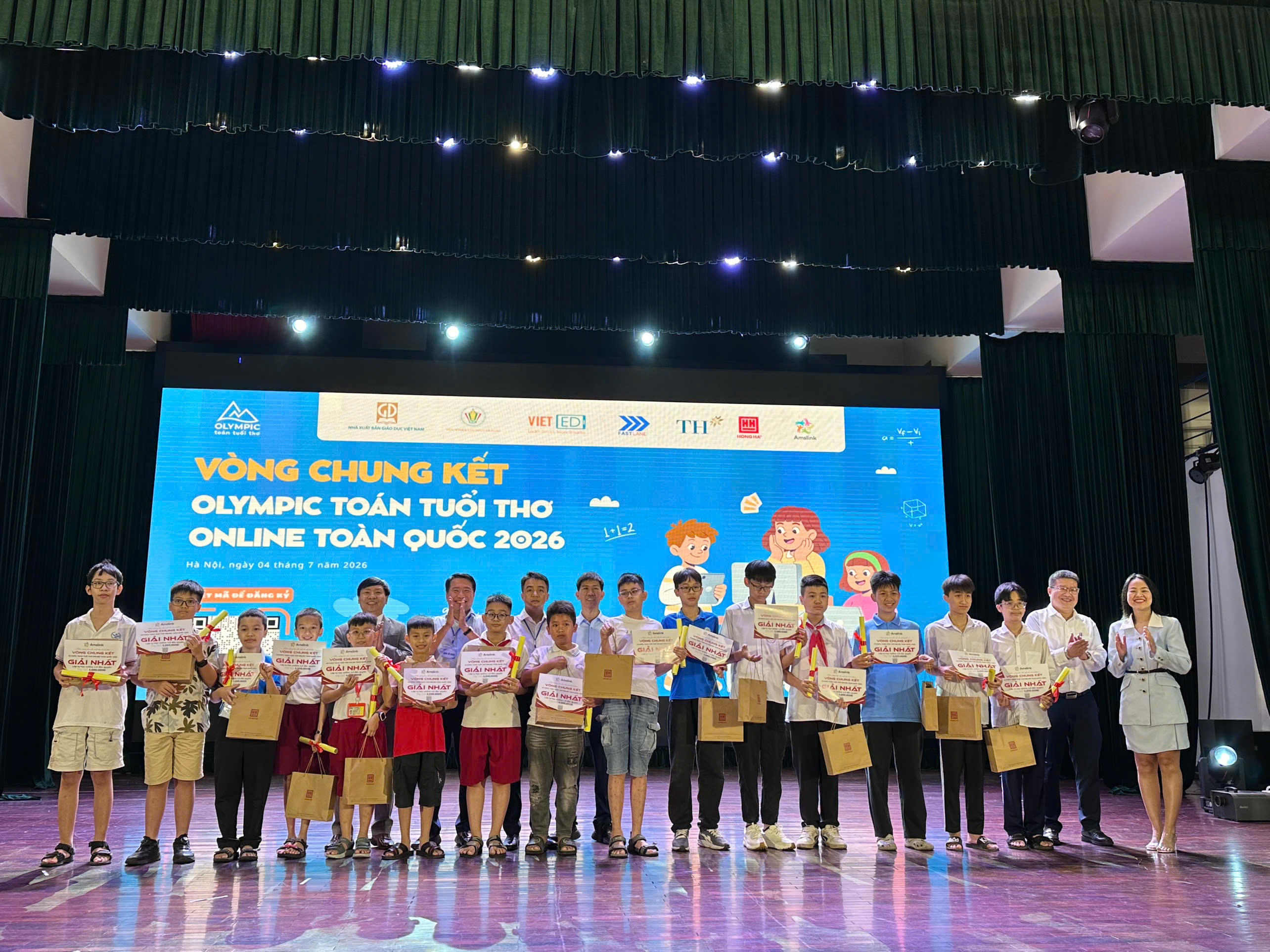 Olympic Toán Tuổi thơ Online toàn quốc 2026: Dấu mốc chuyển đổi số của sân chơi trí tuệ hơn 20 năm tuổi