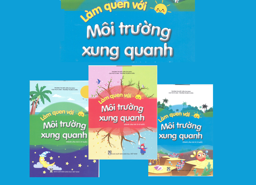 Bộ sách Làm quen với môi trường xung quanh